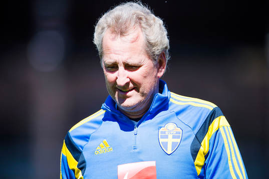 Sveriges förbundskapten Erik Hamrén