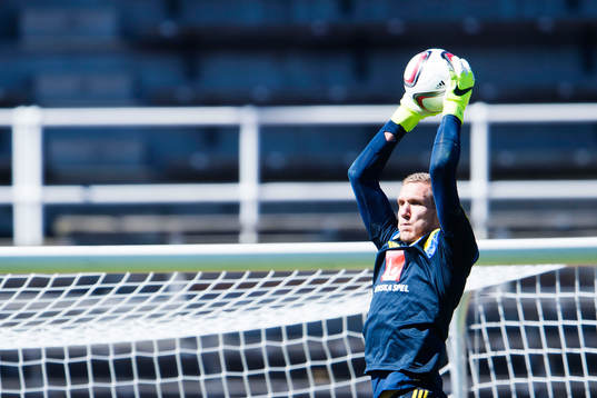 Sveriges målvakt Robin Olsen