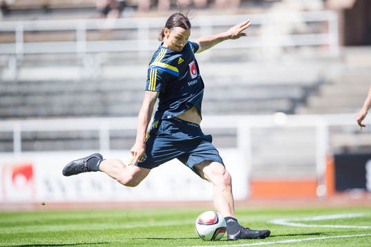 Sveriges Zlatan Ibrahimovic
