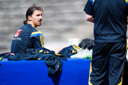 Sveriges Zlatan Ibrahimovic