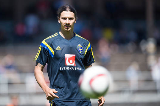 Sveriges Zlatan Ibrahimovic