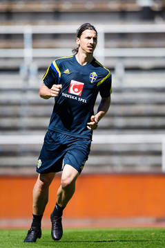 Sveriges Zlatan Ibrahimovic