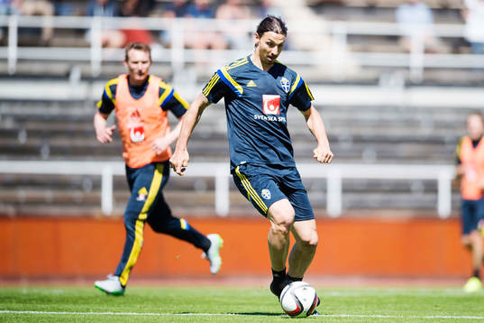 Sveriges Zlatan Ibrahimovic