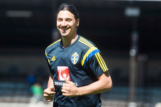 Sveriges Zlatan Ibrahimovic