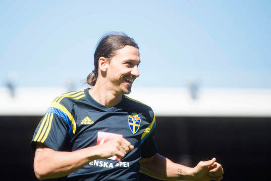 Sveriges Zlatan Ibrahimovic