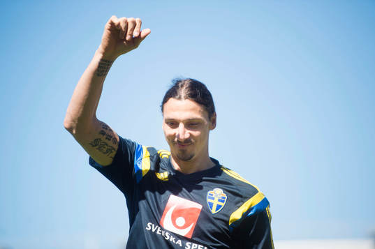 Sveriges Zlatan Ibrahimovic