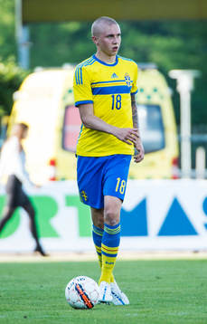 Sveriges Sebastian Holmén