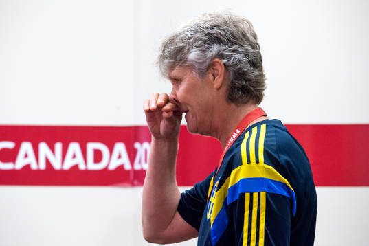 Sveriges förbundskapten Pia Sundhage