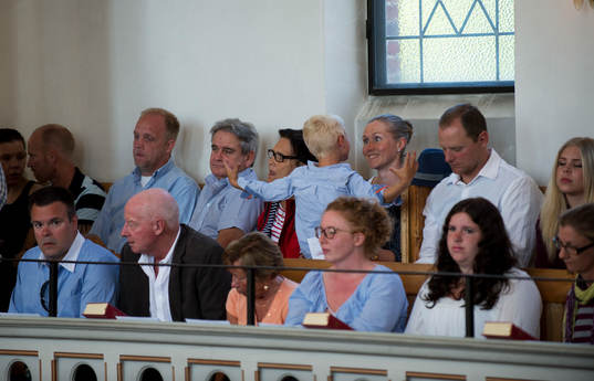 Skolavslutning i Hässleholms kyrka i Hässleholm 11 juni
