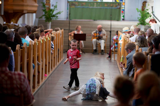 Skolavslutning i Hässleholms kyrka i Hässleholm 11 juni