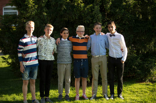 Skolavslutning i Hässleholms kyrka i Hässleholm 11 juni