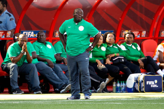 Nigerias Förbundskapten Edwin Okon