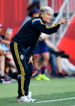 Sveriges förbundskapten Pia Sundhage