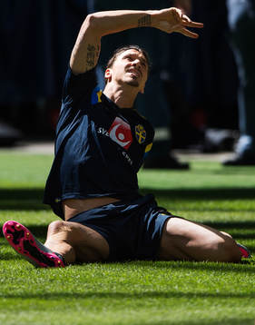 Zlatan Ibrahimovic stretchar