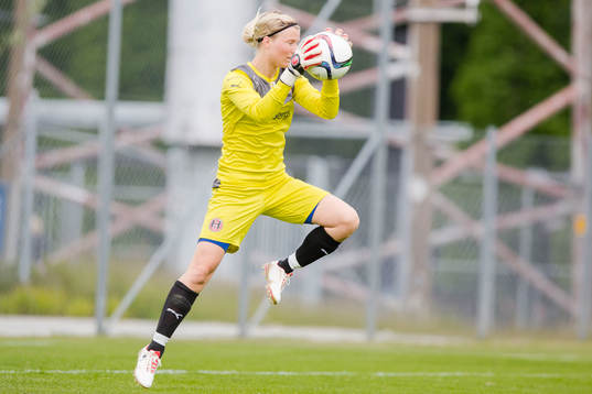 Hittarps  målvakt Maria Edman Falke