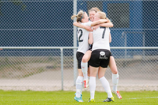 Hittarps Lina Larsson firar sitt mål