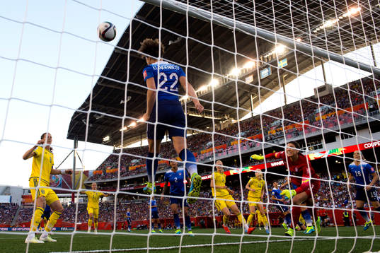 Bläddra bland fler bilder av Fotboll, Dam, VM, USA - Sverige