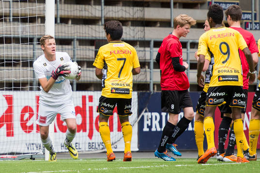 Limhamn/Bunkeflos målvakt Viktor Jacobsson