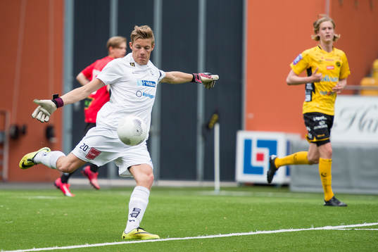 Limhamn/Bunkeflos målvakt Viktor Jacobsson