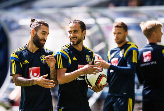 Jimmy Durmaz och Erkan Zengin