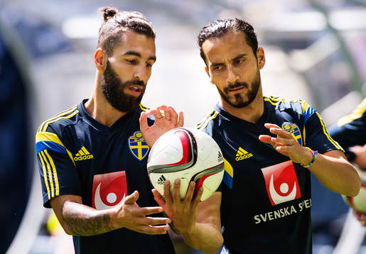 Jimmy Durmaz och Erkan Zengin