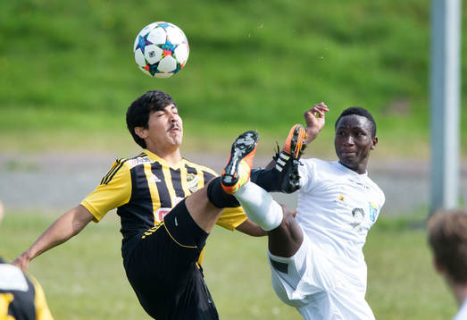 IFK Hässleholms Diego Delgado i matchen i division 2