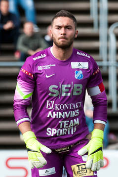 Norrbys målvakt Mergim Krasniqi