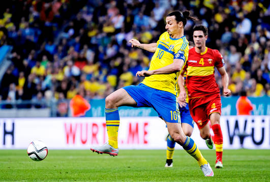 Sveriges Zlatan Ibrahimovic