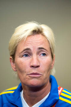 Sveriges assisterande förbundskapten Lilie Persson blir