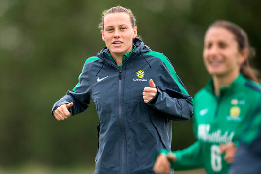 Australiens Emily van Egmond