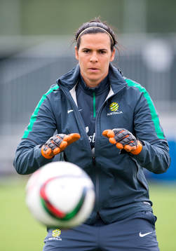 Australiens målvakt Lydia Williams