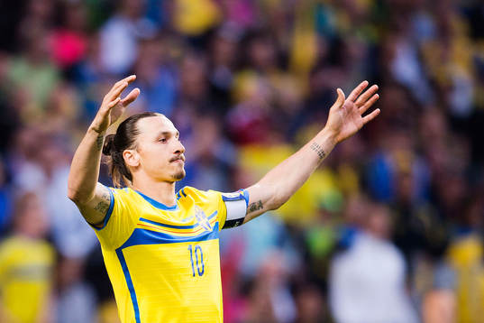 Sveriges Zlatan Ibrahimovic