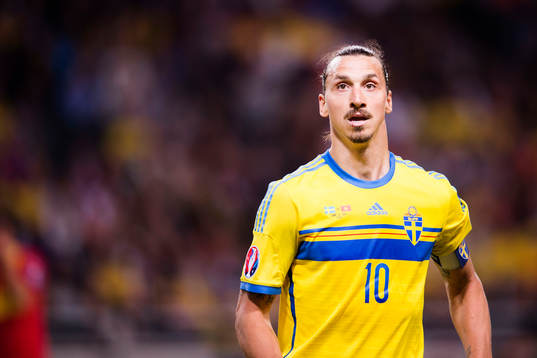 Sveriges Zlatan Ibrahimovic