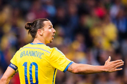 Sveriges Zlatan Ibrahimovic