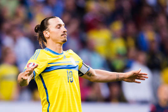 Sveriges Zlatan Ibrahimovic