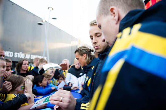 Patrik Carlgren och Simon Gustafson från Sveriges