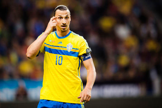 Sveriges Zlatan Ibrahimovic