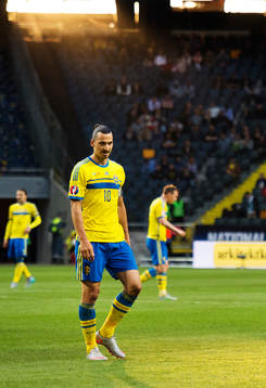 Sveriges Zlatan Ibrahimovic