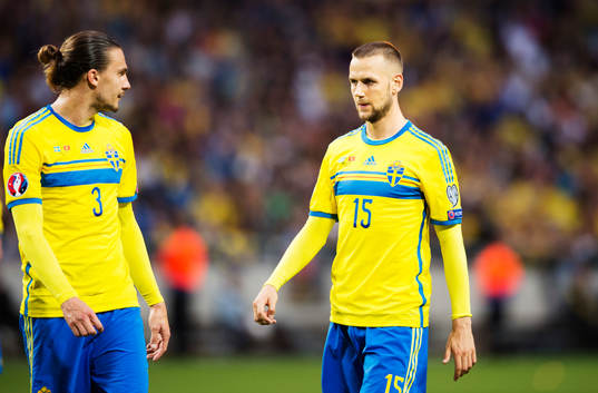 Sveriges Erik Johansson och Alexander Milosevic