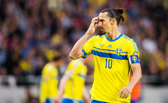 Sveriges Zlatan Ibrahimovic