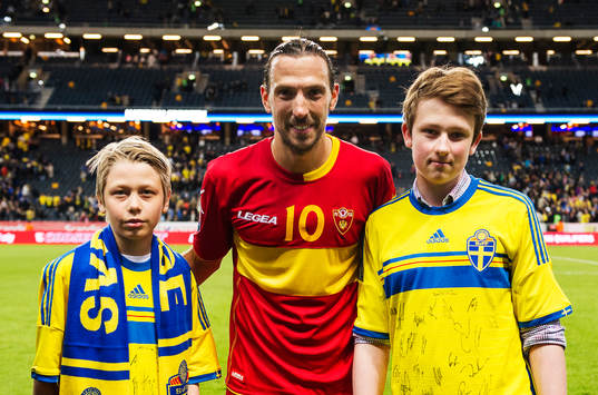 Dejan Damjanovic blev utsedd till matchens lirare för