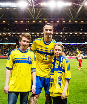 Zlatan Ibrahimovic blev utsedd till matchens lirare för