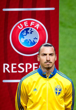 Sveriges Zlatan Ibrahimovic