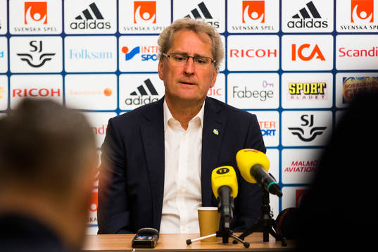 Sveriges förbundskapten Erik Hamrén