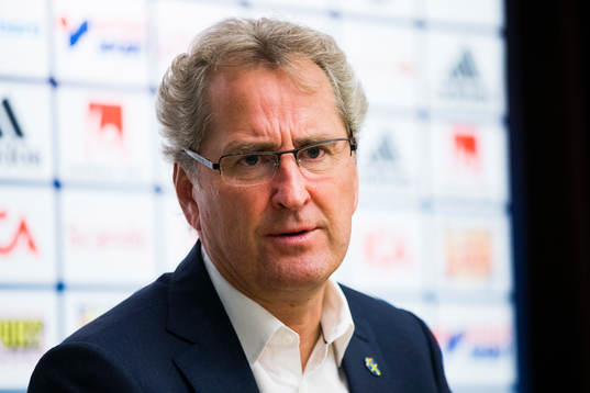 Sveriges förbundskapten Erik Hamrén
