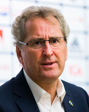 Sveriges förbundskapten Erik Hamrén