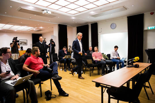 Sveriges förbundskapten Erik Hamrén