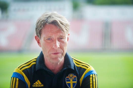 Sveriges förbundskapten Håkan Ericson