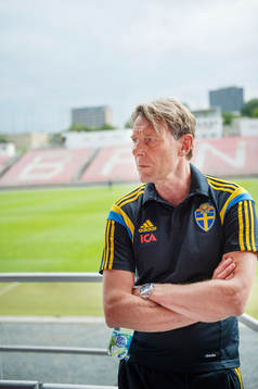 Sveriges förbundskapten Håkan Ericson