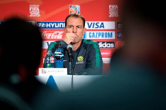 Australiens förbundskapten Alen Stajcic